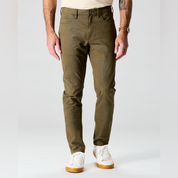 Flint and Tinder Slim Fit Military Olive Size 30 X 30 BNWT - Picture 1 of 8
